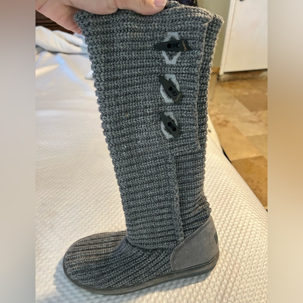 BearPaw Women’s Winter Boots Size 7  / Gray - Picture 2 of 7
